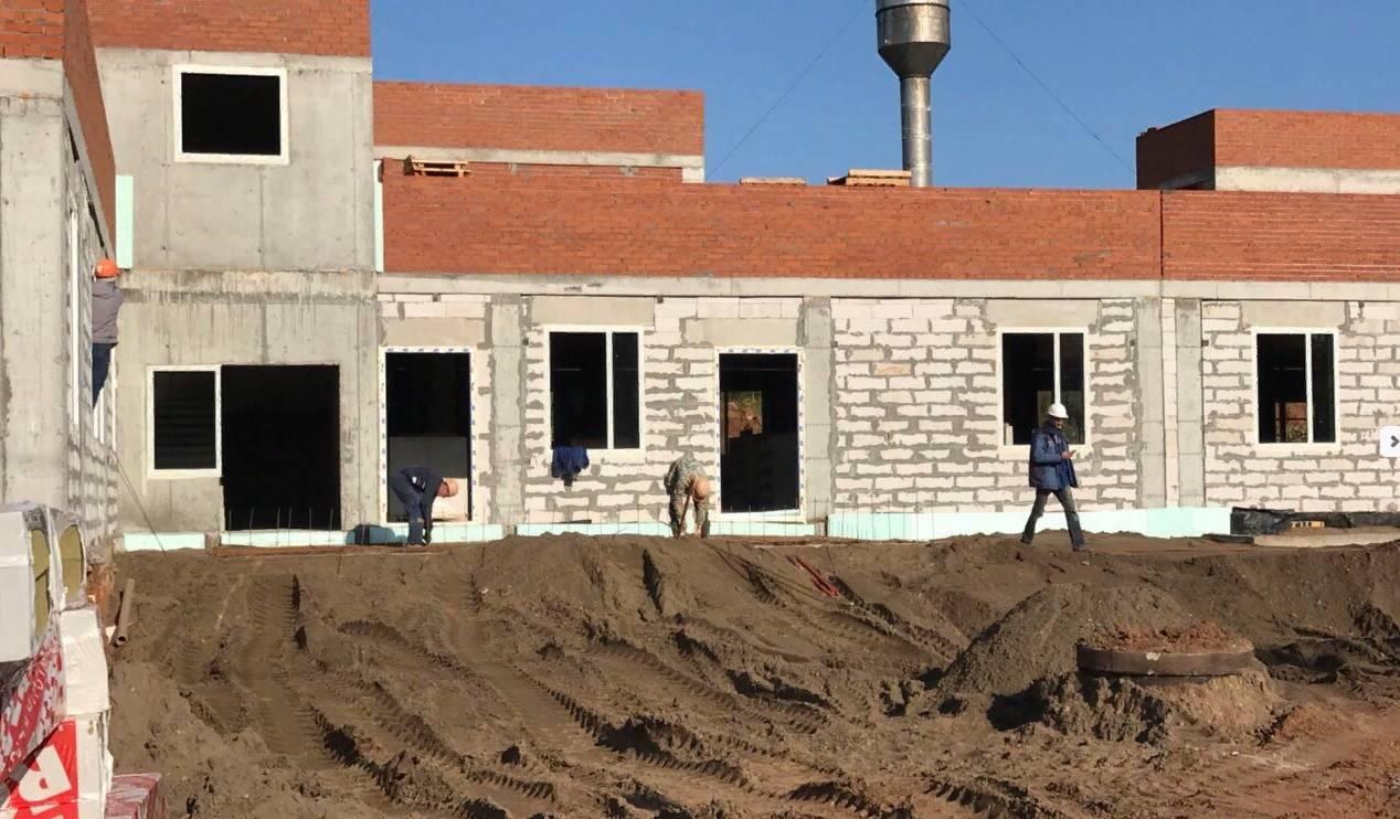 Строительство лечебного корпуса в г. Оханск
