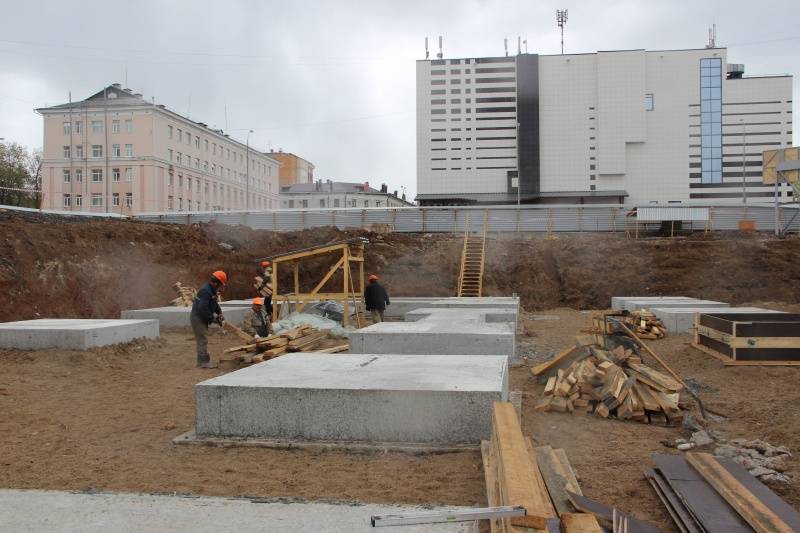 Обеспечение бетоном строительства нового корпуса школы №42 г. Пермь