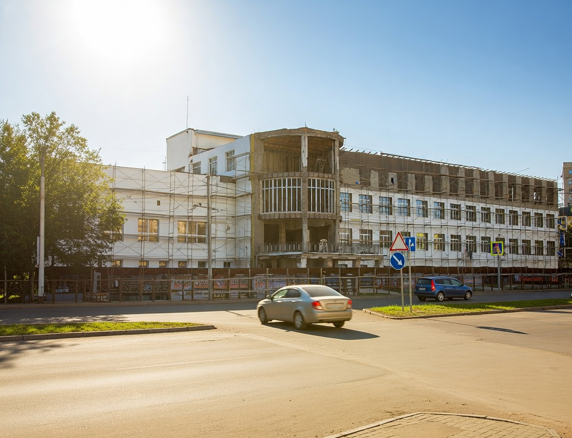 Реконструкция здания УФМС по Пермскому Краю
