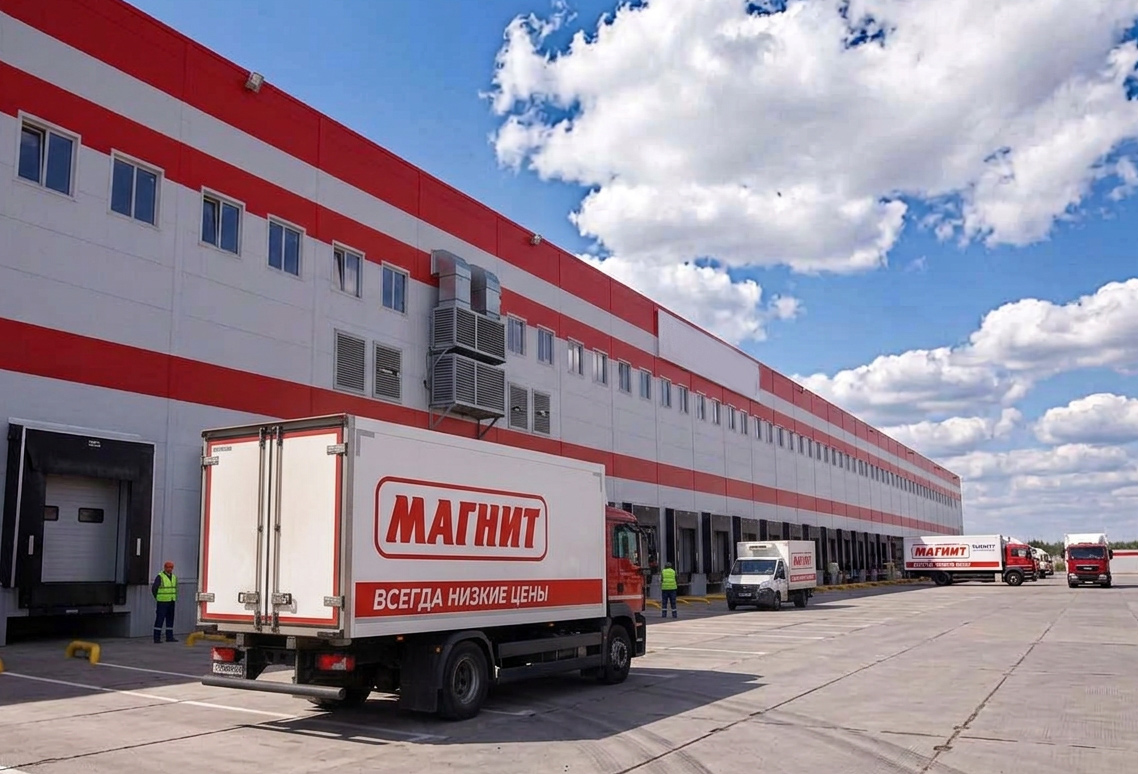 Холодильный склад распределительного центра Магнит на Нестюковском тракте