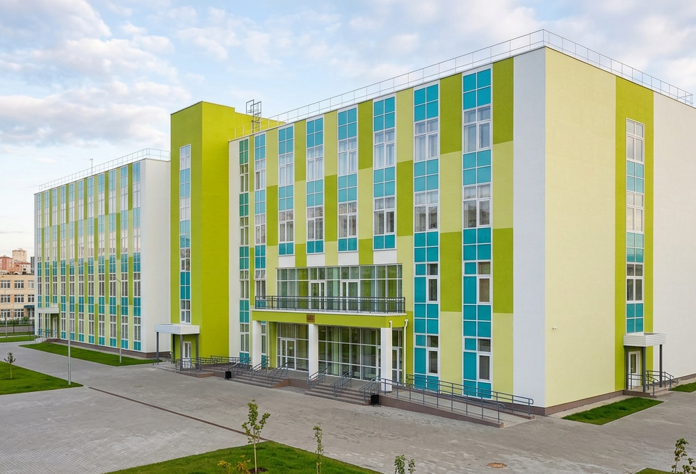 Обеспечение бетоном строительства нового корпуса школы №42 г. Пермь