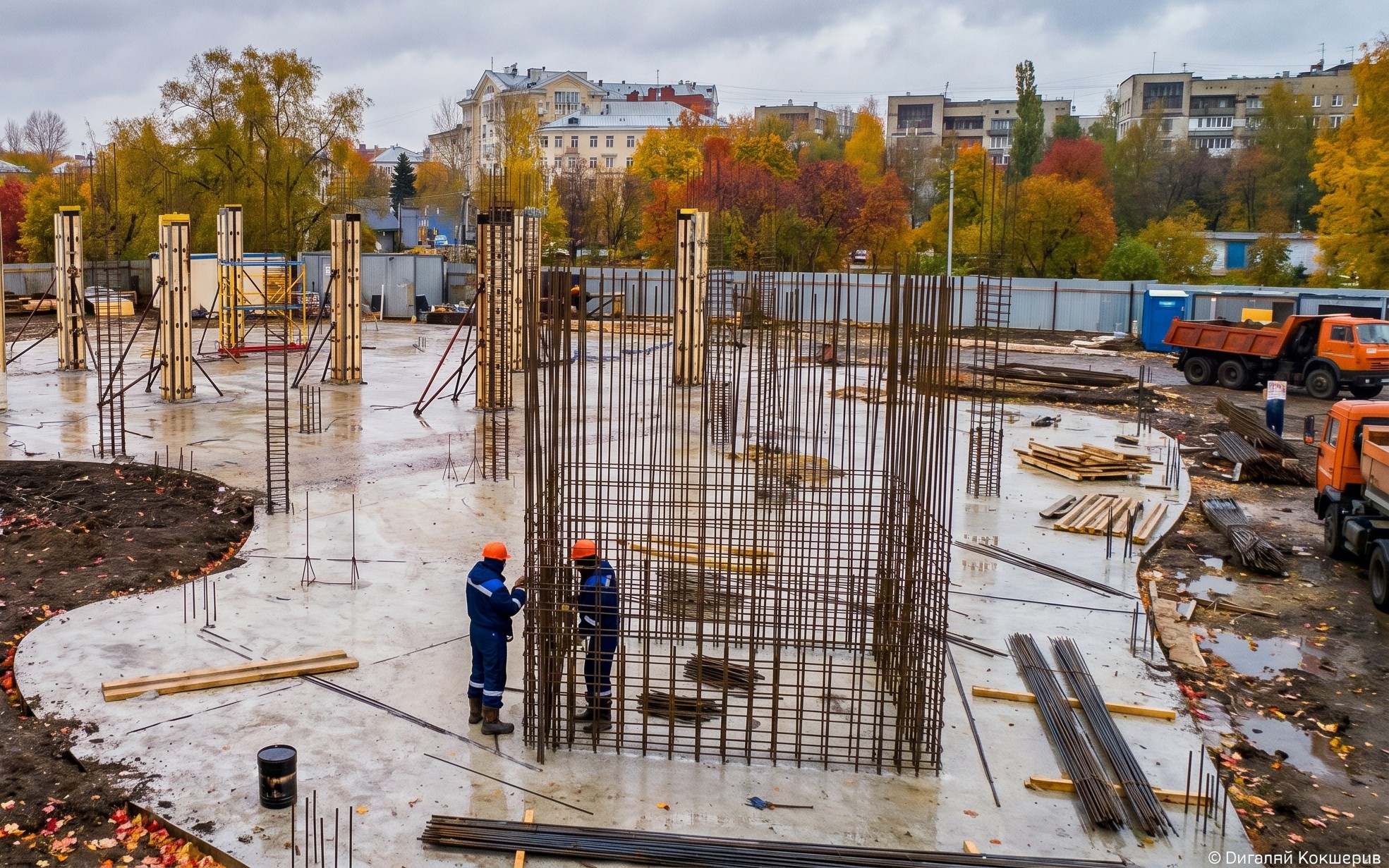 Строительство крытого спортивного комплекса на территории экстрим-парка Пермь