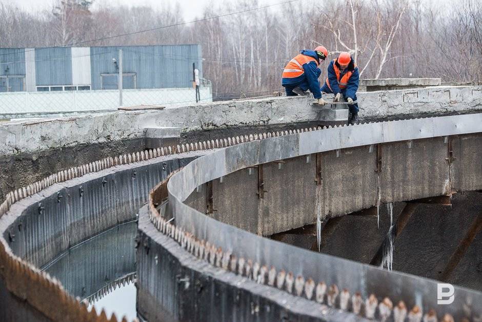 Поставка бетона на реконструкцию очистных сооружений в г. Краснокамск
