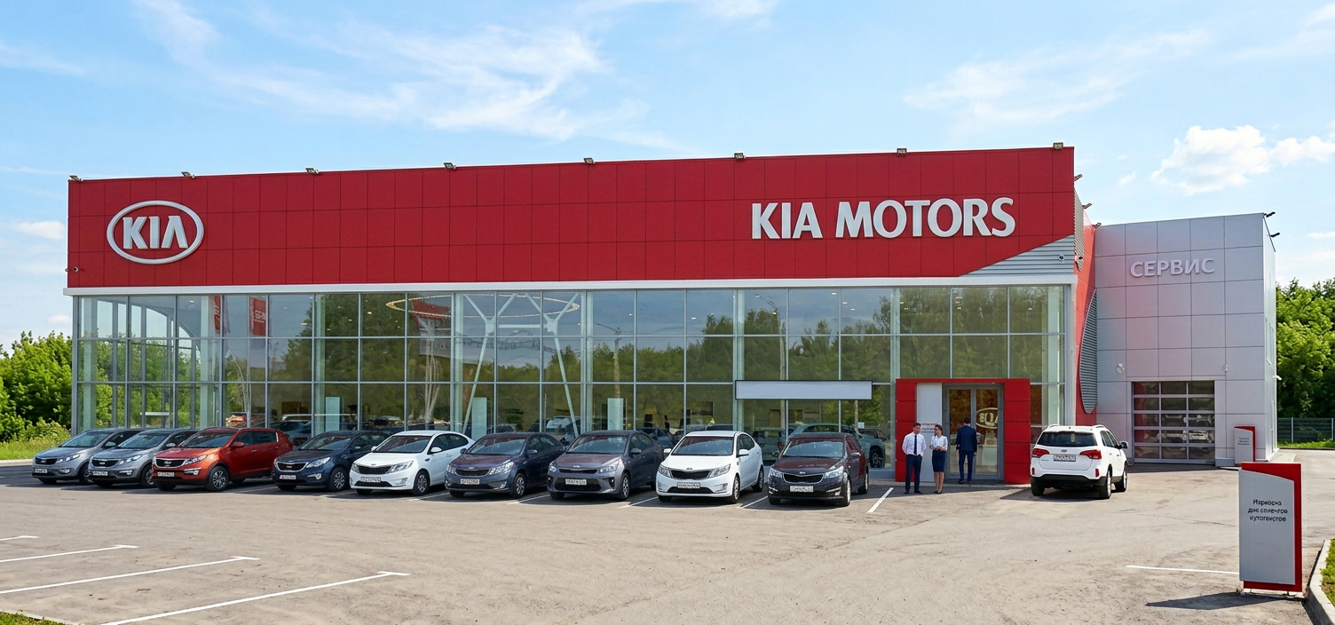 Автосалон КИА ЦЕНТР ПЕРМЬ в Камской долине
