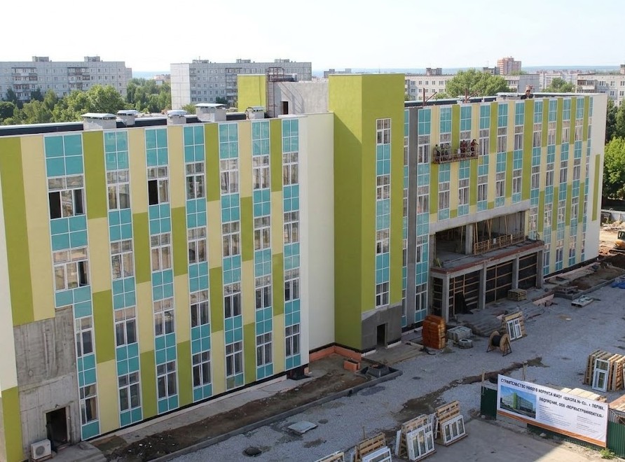 Обеспечение бетоном строительства нового корпуса школы №42 г. Пермь