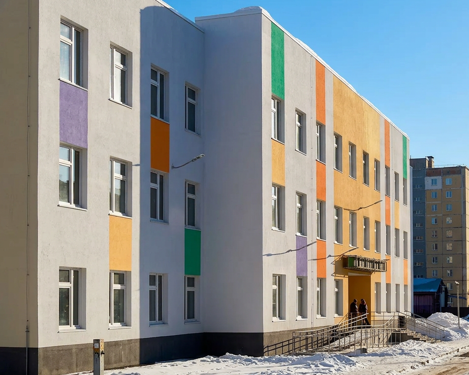 Поставка бетона на строительство детской поликлиники на улице Шмидта
